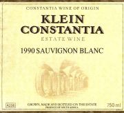 Klein Constantia_sauv blanc 1990